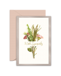Greeting Card - GC2916-HAL078 - With Sympathy